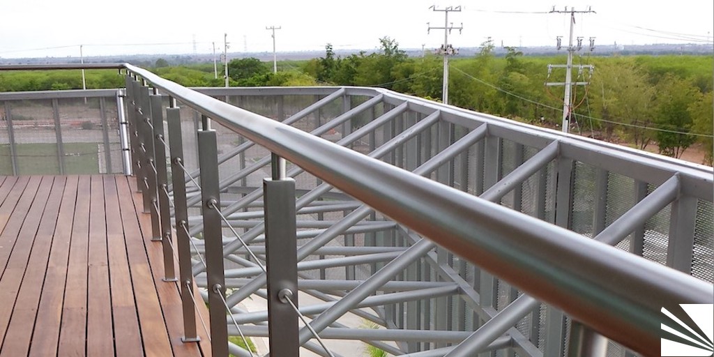 Barandal de acero inoxidable