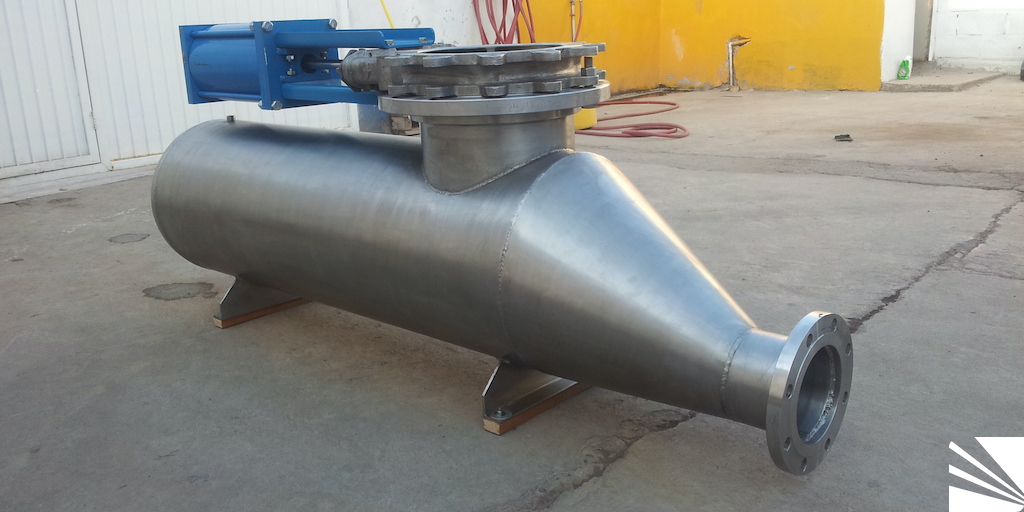 Blow tank inoxidable