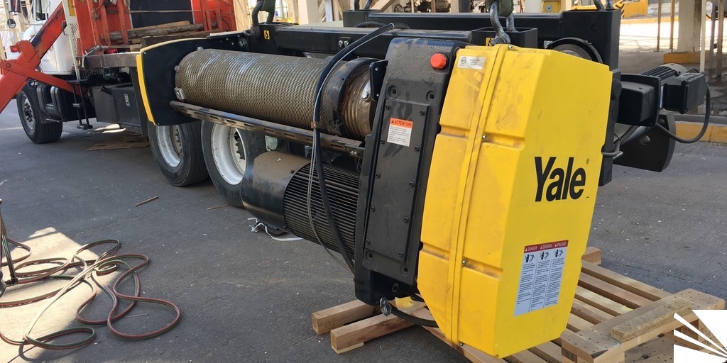 Instalación de polipasto de 10 toneladas