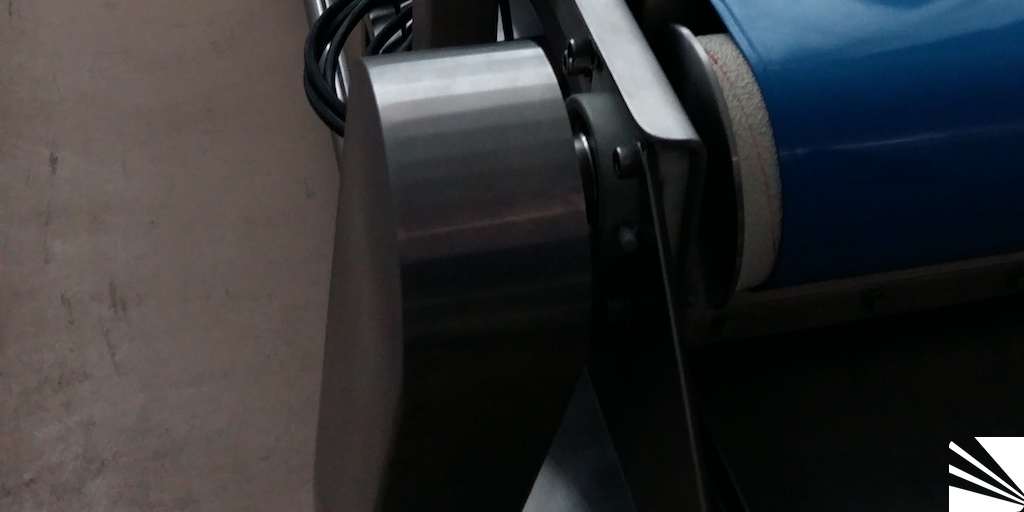 Transportador inoxidable para pasteles